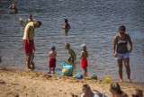 Wypoczynek na plaży w Osieku nad Wisłą [ZDJĘCIA]