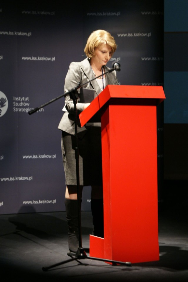 Anna Szymańska-Klich Prezes Zarządu Fundacji ISS Kraków.