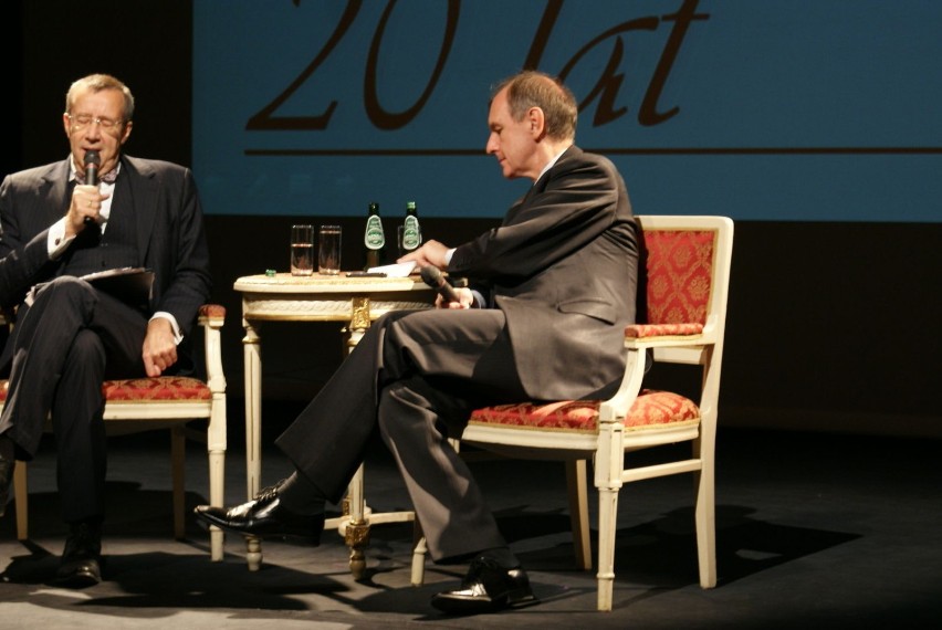 Toomas Hendrik Ilves, Prezydent Estonii i Bogdan Klich.