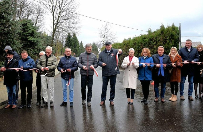 Droga powiatowa z Tarnowca do Wrocanki została przebudowana...