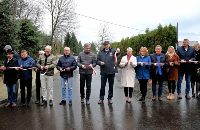 Droga powiatowa z Tarnowca do Wrocanki została przebudowana i oddana do użytku