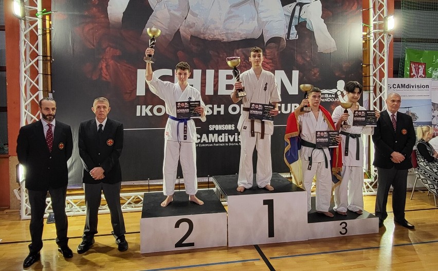 Turniej Karate Kyokushin "Ichiban Polish IKO Cup", legniczanie wrócili z medalami