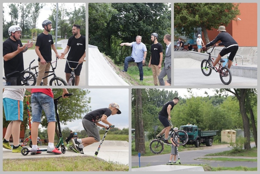 Skatepark we Włocławku został wreszcie uroczyście otwarty.