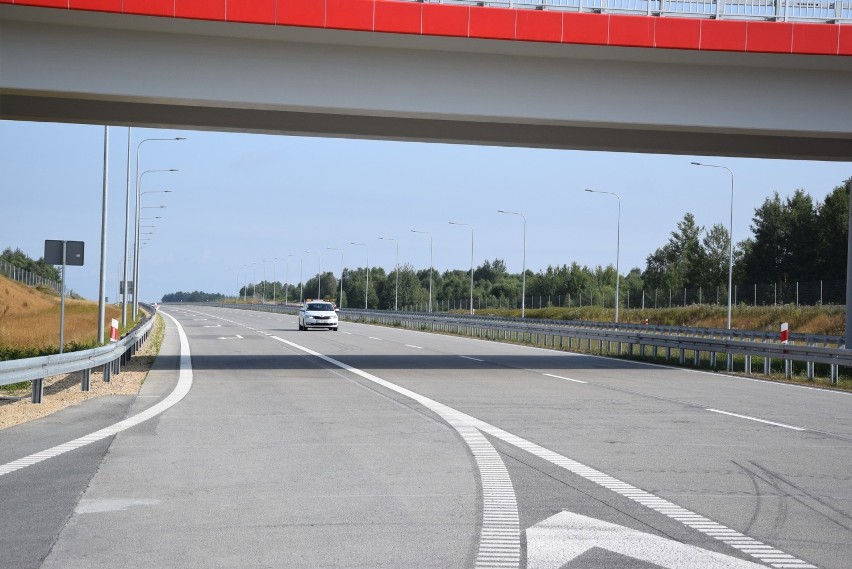 Otwarcie autostrady A1 w Woźnikach z udziałem premiera Mateusza Morawieckiego i komisarz Elżbiety Bieńkowskiej [ZDJĘCIA]