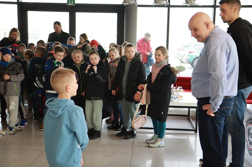 Tak było na spotkaniu Josipa Sobina z uczniami Szkoły...