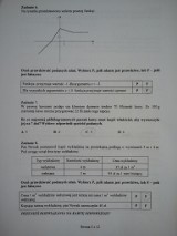 Próbny egzamin gimnazjalny 2012/2013: matematyka. [ODPOWIEDZI DO TESTU!]