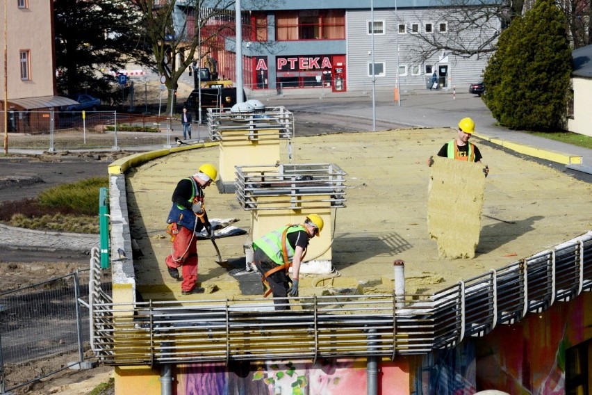 Okolice ul. Batorego, Dworcowa to jeden wielki plac budowy....