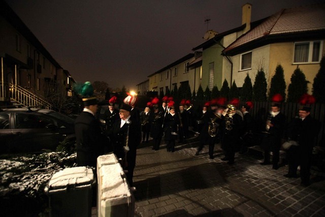 Barbórka 2012 - gra orkiestra dęta KWK Makoszowy