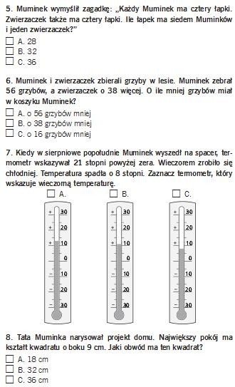 Test trzecioklasisty 2013 z OPERONEM [PYTANIA i ODPOWIEDZI]