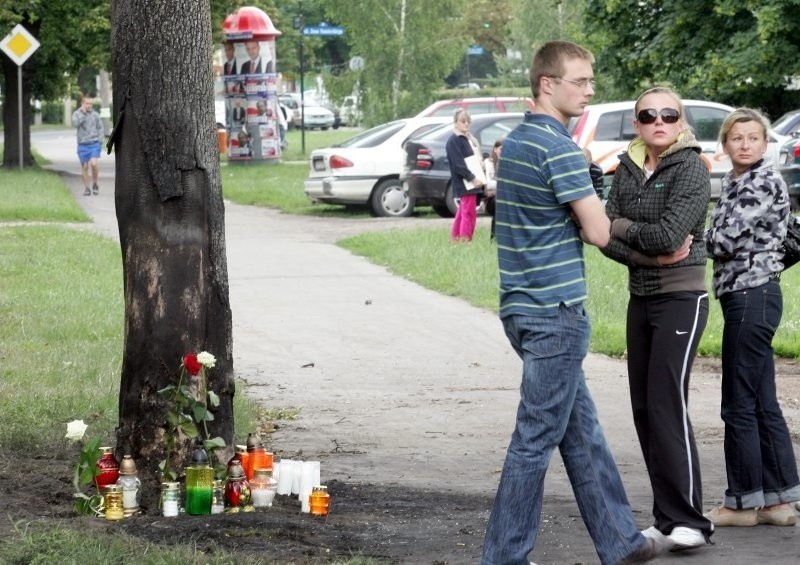 Miejsce tragicznego wypadku we Wrocławiu