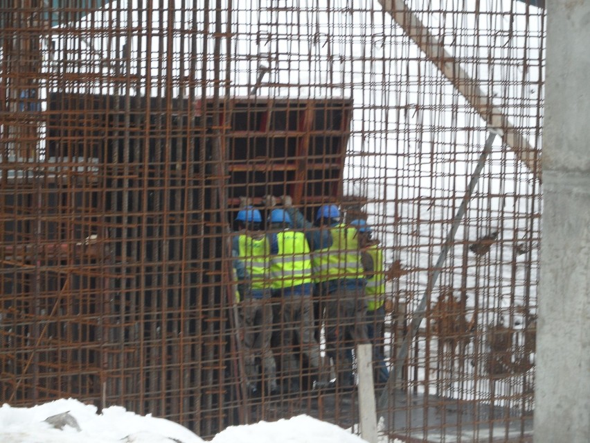 Budowa kolejki Elki w Chorzowie
