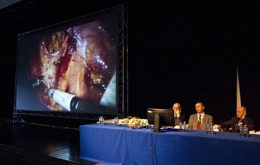 W Hali Ludowej lekarze oglądali operację da Vinci w 3D