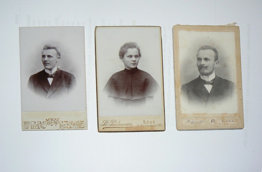 Od lewej Stanisław Weight, Janina Joanna z Macherów...