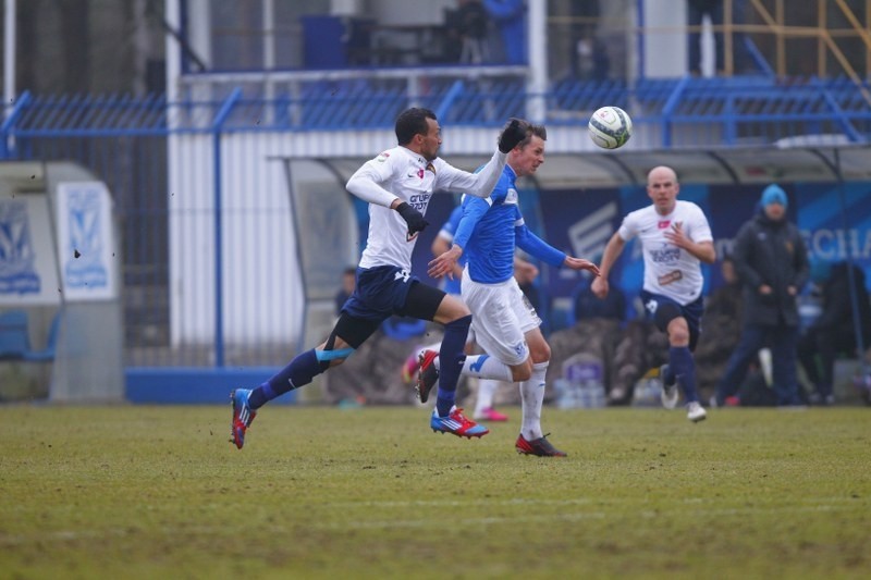 Lech Poznań przegrał sparingowy mecz z Pogonią Szczecin 0:1 [ZDJĘCIA]