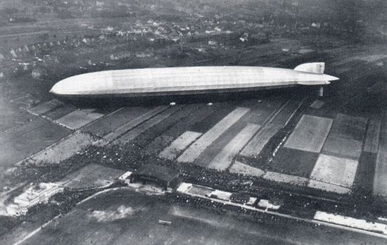 Zeppelin wylądował w Gliwicach. Jak 80 lat temu [ZDJĘCIA, WIDEO]