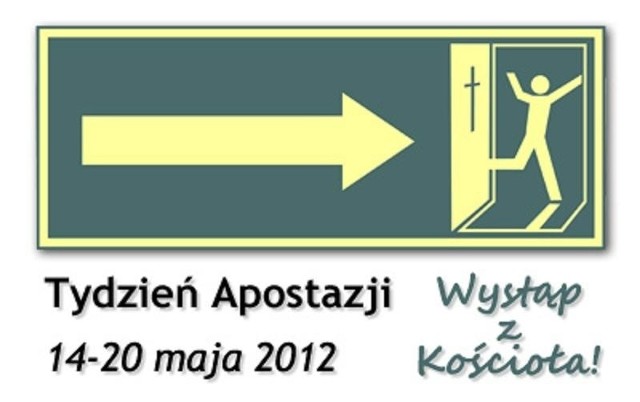 Akty apostazji przybite do drzwi katedry w Łodzi - to program sobotniej manifestacji w ramach Tygodnia Apostazji.