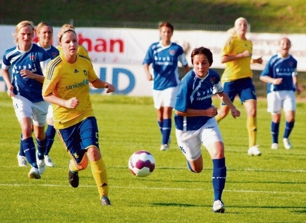 W Lidze Mistrzyń piłkarki Unii  Racibórz zagrały z Broendby