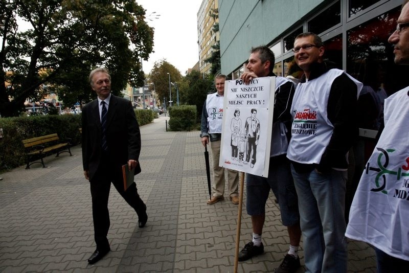 Solidarność przywitała gości KGHM (ZDJĘCIA)