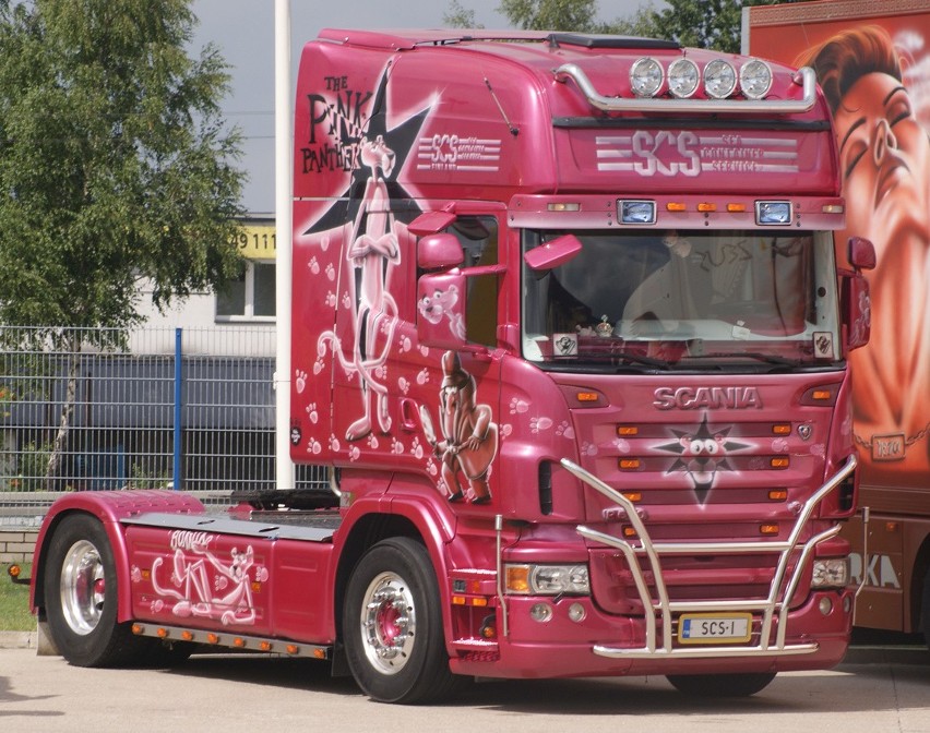 Zlot Master Truck 2010. "Zeus" firmy Rajala Trans z...