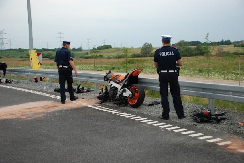 Wypadek na Południowej Obwodnicy Gdańska. Zginął motocyklista