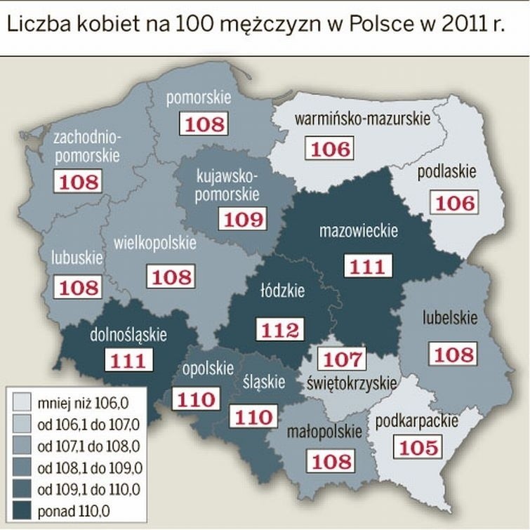 W Polsce ludzi przybywa, a w Łódzkiem jest nas coraz mniej