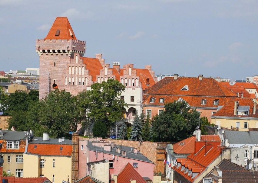 Poznań widziany z ratuszowej wieży