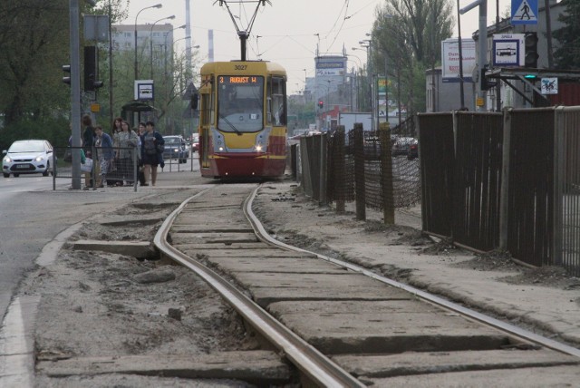 Na Wojska Polskiego wykoleił się tramwaj linii 1.