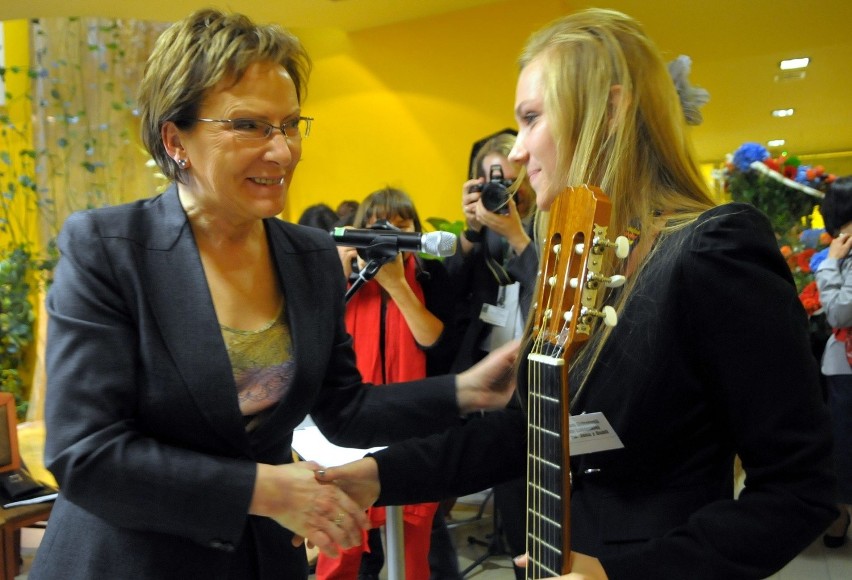 Minister Ewa Kopacz w Lublinie spotkała się z onkologami