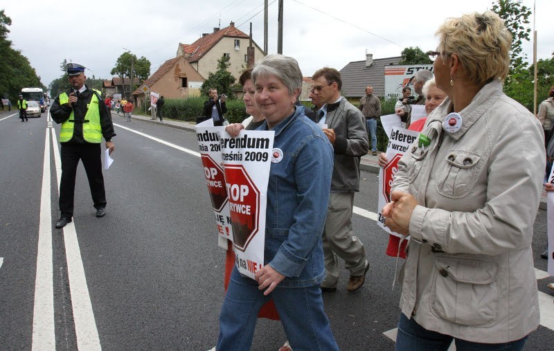 Pikieta przeciwko kopalni w Karczowiskach (ZDJĘCIA)