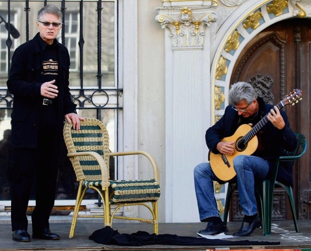 Krzysztof Kolberger na Długim Targu we wrześniu 2009