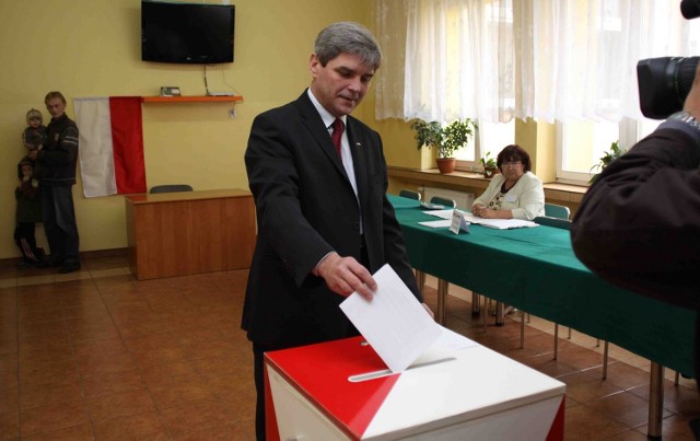 Bogusław Ziętek głosował w południe