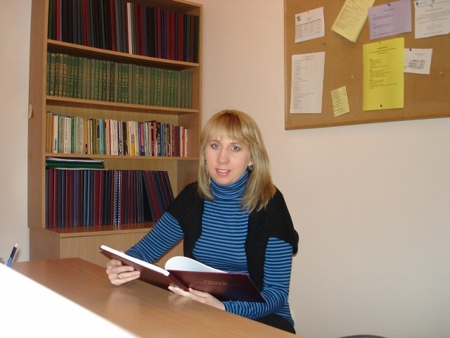 Joanna Smól, językoznawcą z UAM w Poznaniu