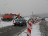 Bajpas drogowy w Wodzisławiu to prawdziwe lodowisko