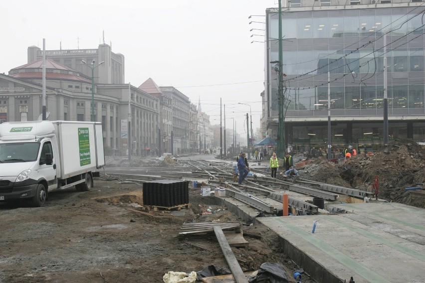 Katowice: Aleja Korfantego będzie zielona. A jest chaos [ZDJĘCIA]