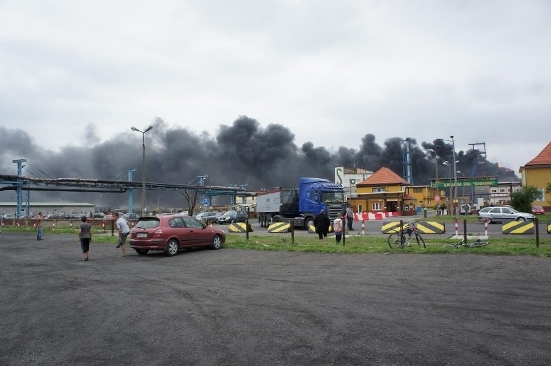 W kopalni soli w Kłodawie wybuchł pożar.