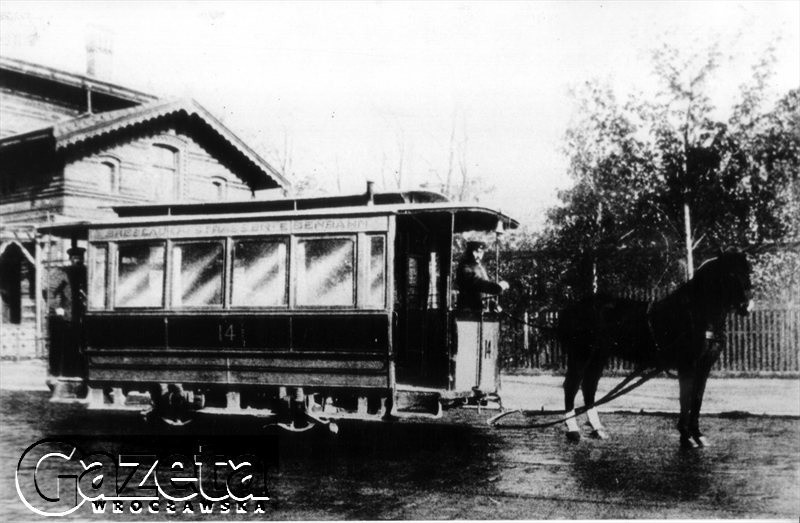 WROCŁAW LATA 30.
PRZEDWOJENNY WROCŁAWSKI TRAMWAJ.