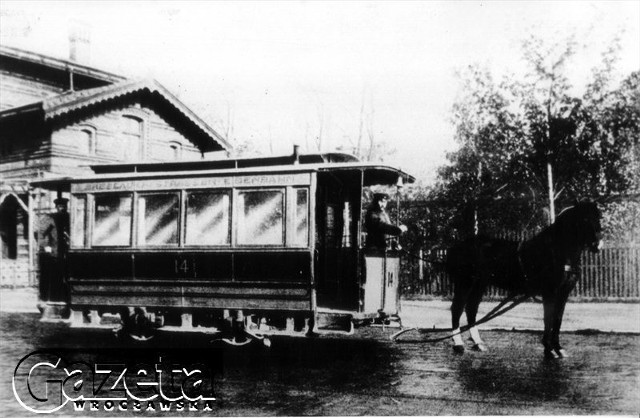 WROCŁAW LATA 30.PRZEDWOJENNY WROCŁAWSKI TRAMWAJ.