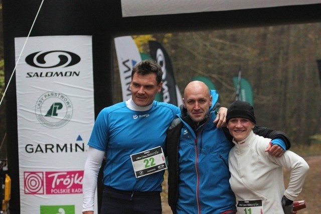 Po raz kolejny w gdańskich lasach biegać będą Iwona Guzowska i Adam Korol (z lewej)