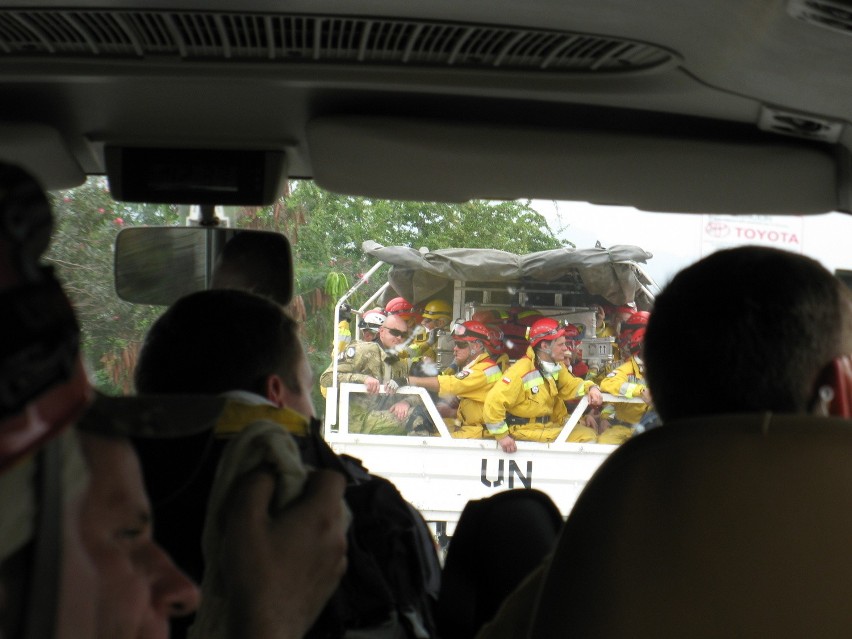 Strażacy wrócili z Haiti