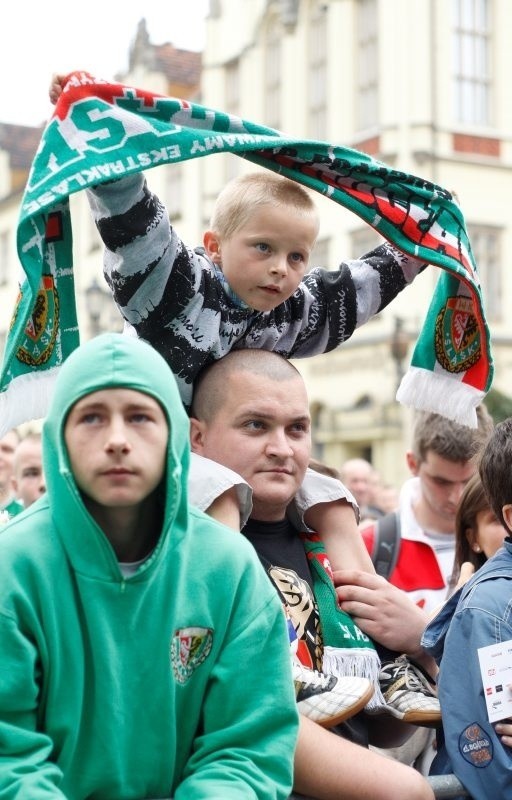 Prezentacja Śląska Wrocław na wrocławskim Rynku