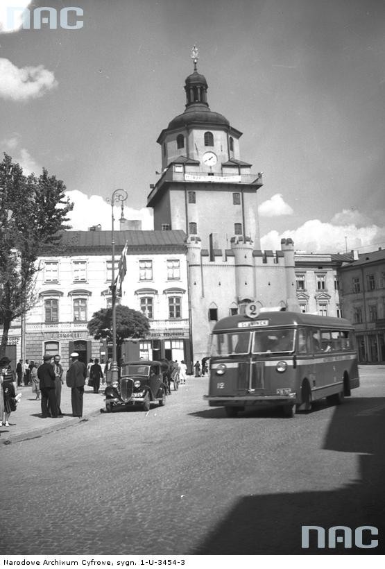 Kolekcja zdjęć Lublina z czasów II wojny