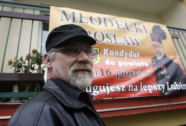 - Poprosiłem o ostatnie miejsce na liście - mówi Mirosław Młodecki, bombiarz z Lubina