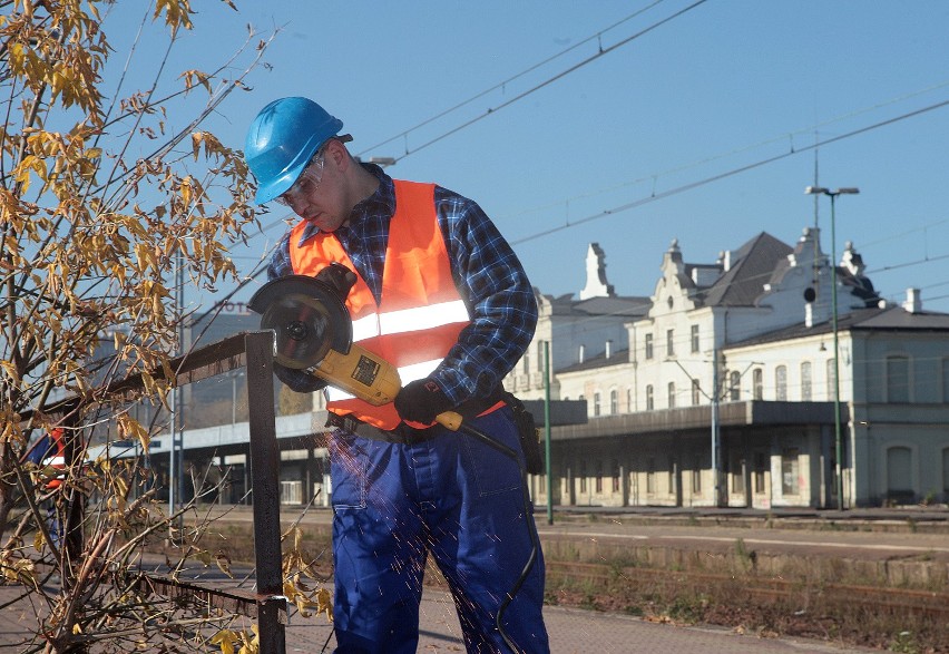 Początek prac na placu budowy Fabrycznego