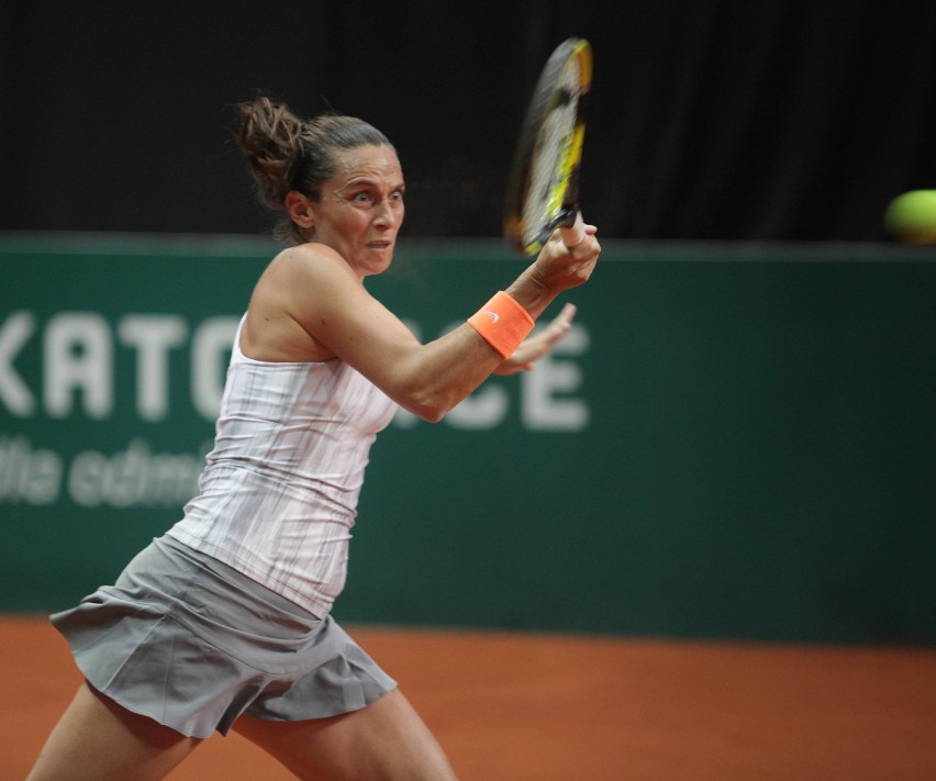 BNP Paribas Katowice Open: Vinci oddała tylko gema [ZDJĘCIA]