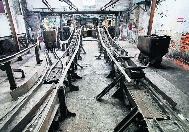 Większość obiektów XIX-wiecznej kopalni Julia w Wałbrzychu jest obecnie zrujnowana