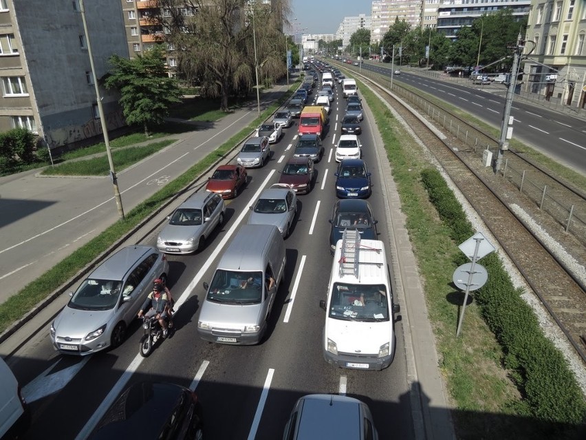 Braniborska zamknięta do piątku. Legnicka znów w korku