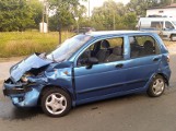 Łódź: wypadek na Wyścigowej (ZDJĘCIA)