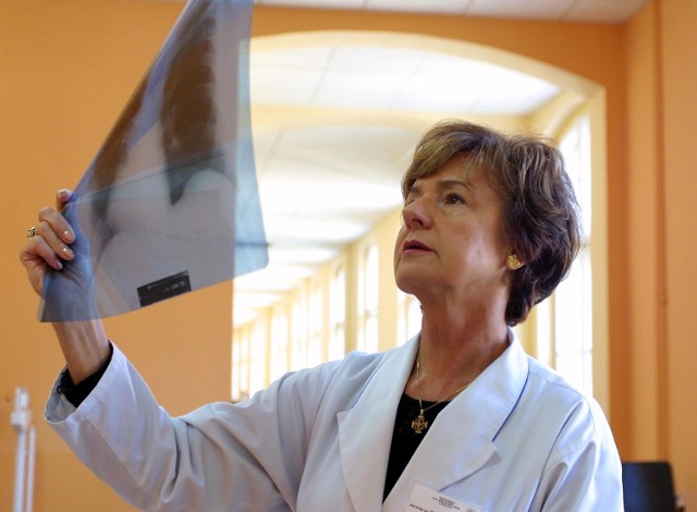 Prof. Krystyna Zawilska jest ordynatorem oddziału hematologii od 1997 roku