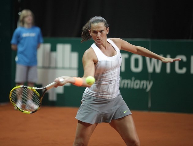 Mecz Roberta Vinci i Karoliny Pliskovej