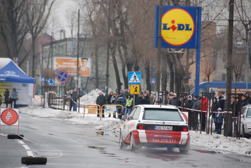 Zimowy Rally Sprint w Będzinie po wodzie [ZDJĘCIA]